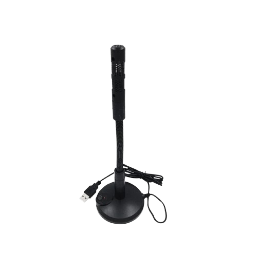 Mini Condenser Microphone - USB Computer Mic for Recording, PC, Laptop