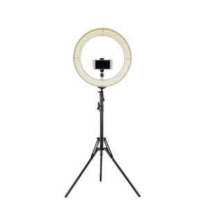 18" LED Ring Light Kit with Stand - Dimmable, 6000K Professional Lighting