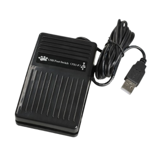 USB Foot Switch Pedal - Programmable Key & Mouse Control for PC